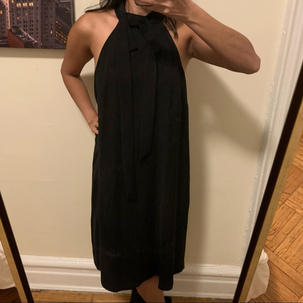 RACHEL Rachel Roy High Neck Bow Dress 👗